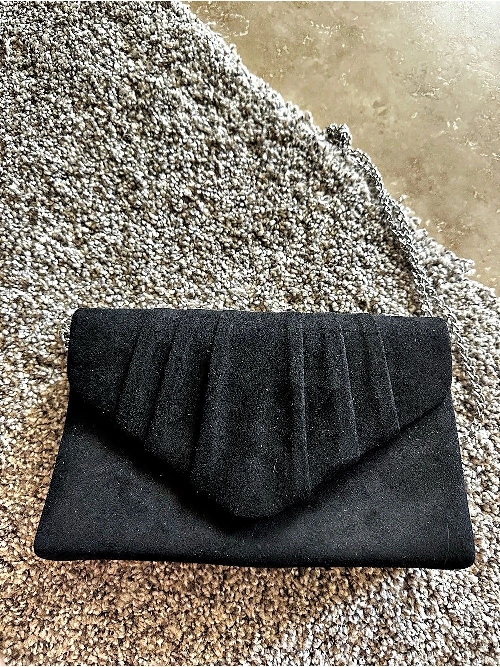 DASEN Black Chain Evening Clutch Like New